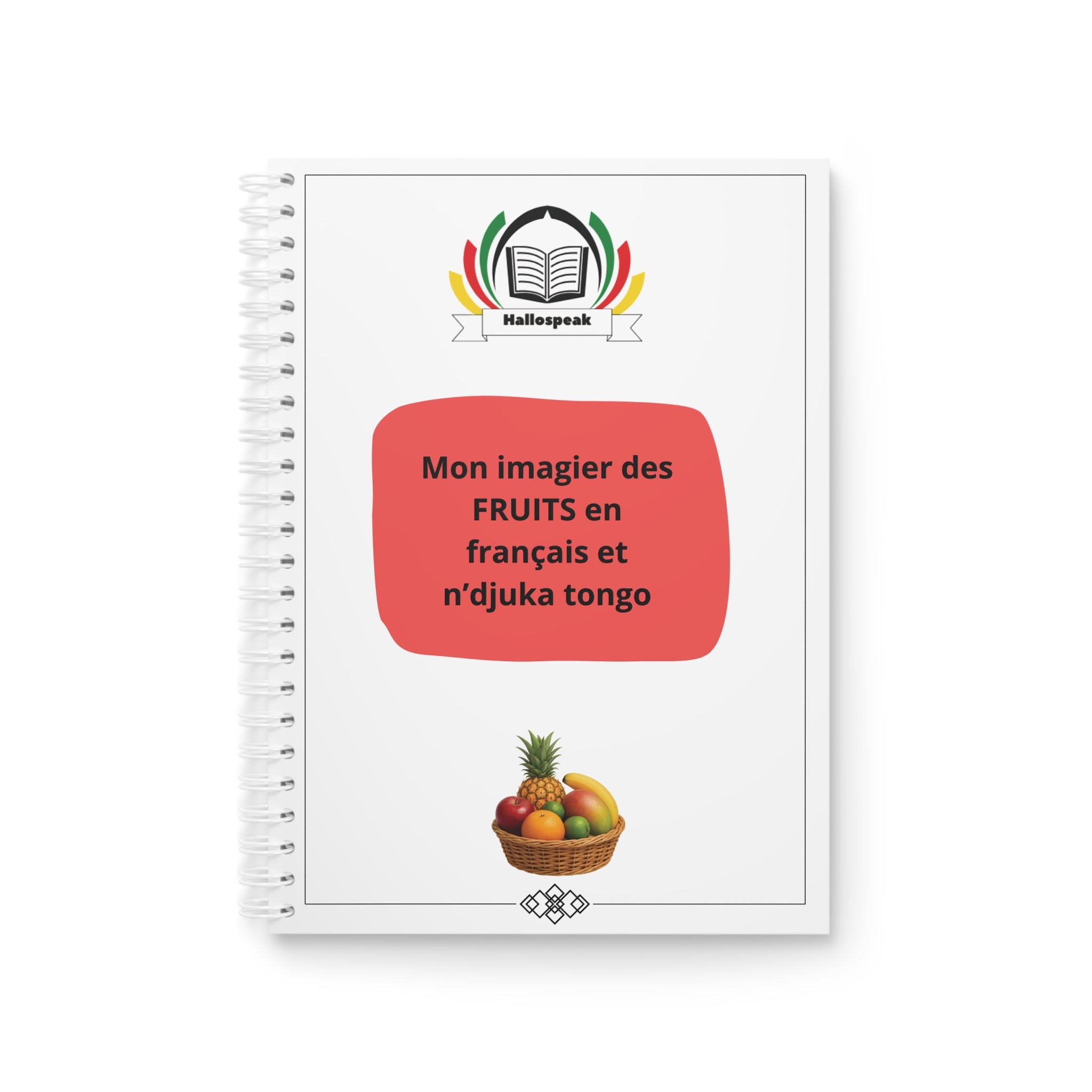 Imagier des fruits - Français / N'djuka tongo