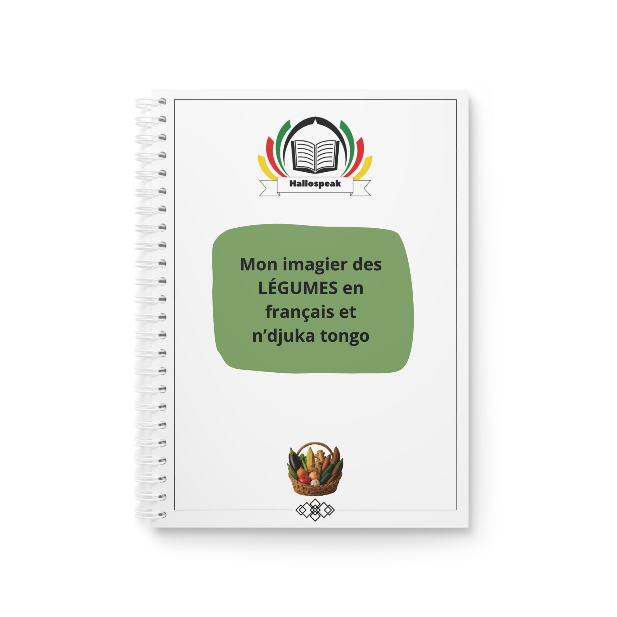 Imagier des légumes - Français / N'djuka tongo